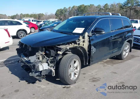 2017 Toyota Highlander Limited из США, поврежденный, VIN 5TDYZRFH4HS192266